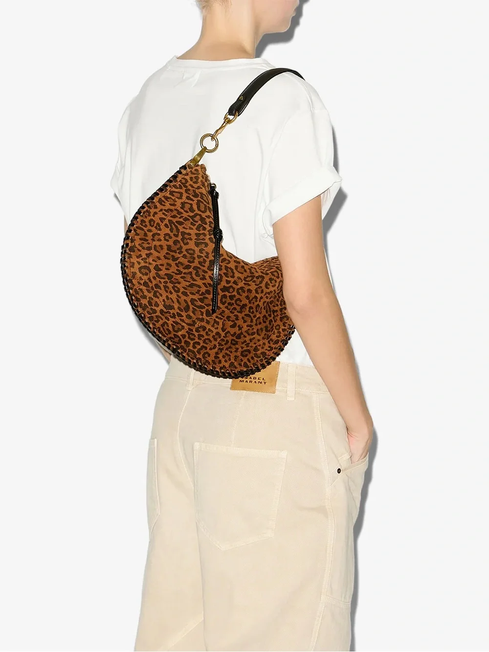 isabel marant oskan soft zip bag